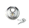 Stainless steel disc padlock