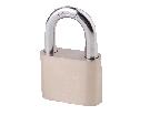 Round edge square  iron padlock