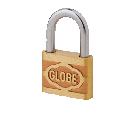 Global brass cast padlock