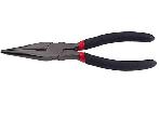 Double color dipped handle American type long nose plier black nickel plated