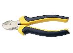 Double color insulated handle Germany type side cutter plier nickel plated