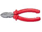 Heavy duty insulated handle American type side cutter plier matt finished