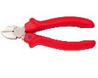 Heavy duty insulated handle Germany type side cutter plier nickel plated