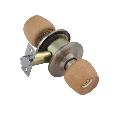 DOOR LOCK WITH WOODEN KNOB