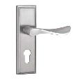 Door lock handle zinic alloy,black nickel plated finish