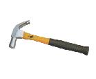 BRISTISH TYPE CLAW HAMMER WITH DOUBLE COLOR PLASTIC COATING HANDLE