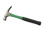 RIGHT ANGLE AMERICAN TYPE CLAW HAMMER WITH FIBE GLASS HANDLE