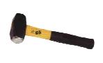 AMERICAN TYPE STONING HAMMER WITH FIBRE GLASS WOODEN HANDLE