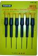 6pcs computer torx screw driver set