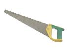 Handsaw with double color plastic handle